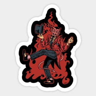 Jazzy Devil Sticker